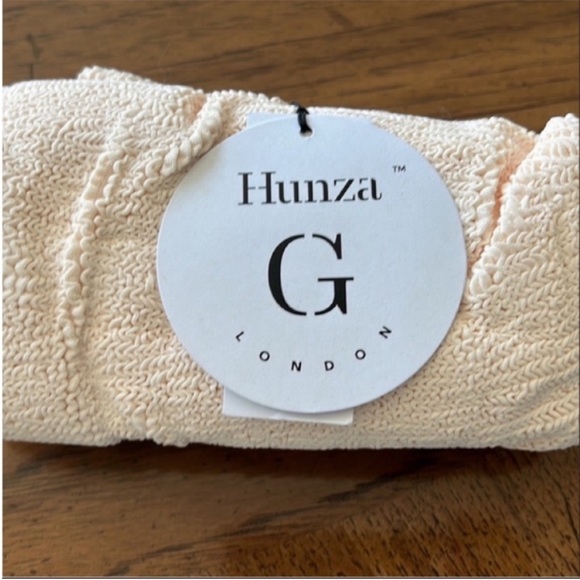 🫶 Hunza G 🫶 Domino Bathing suit in Blush - NWT - Picture 5 of 9